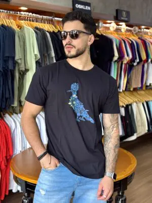 CAMISETA PICA PAU BLUE FOREST