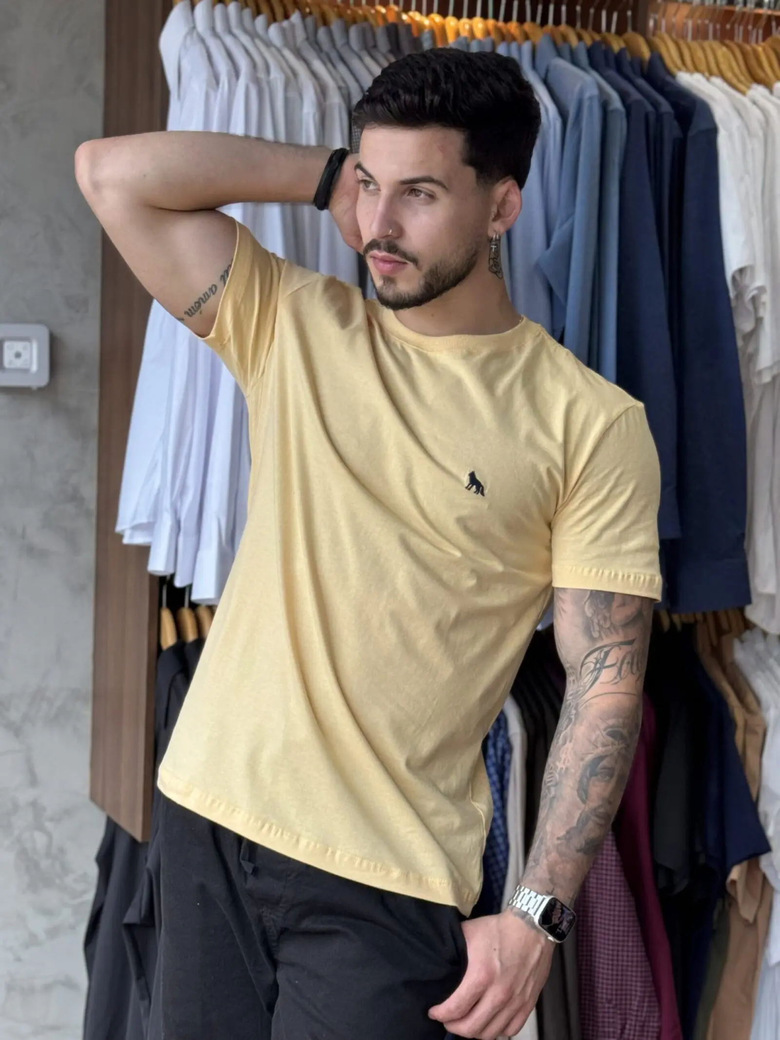 CAMISETA CASUAL ACOSTAMENTO 120902000 - Imagem 3
