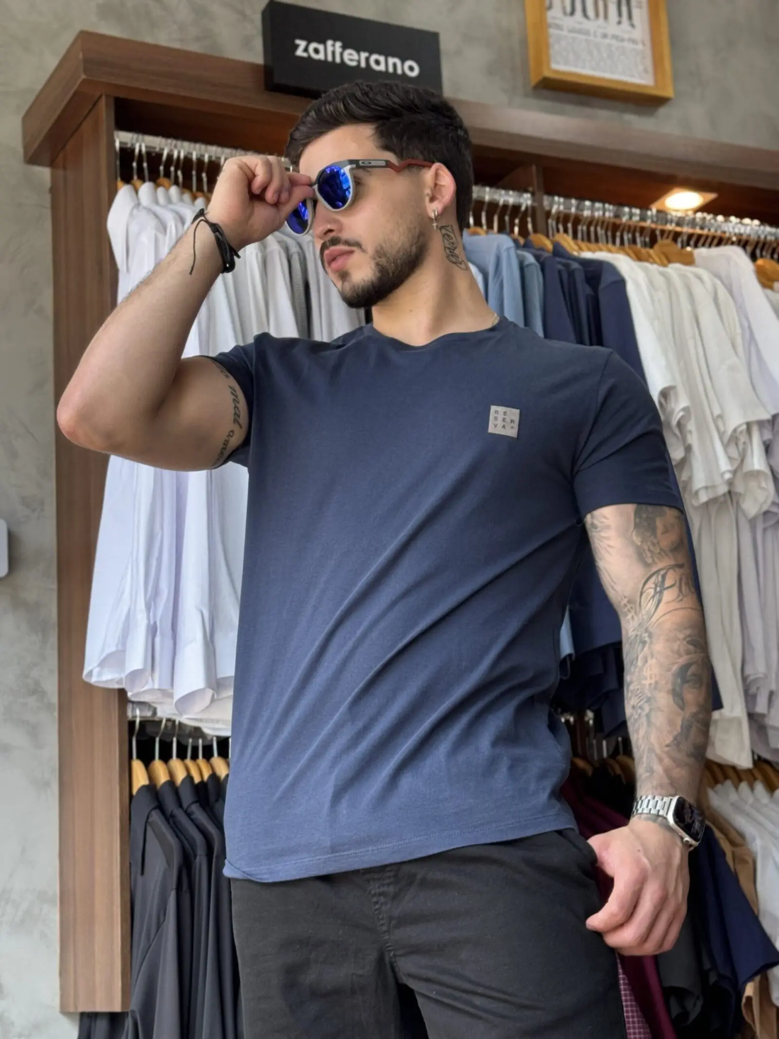CAMISETA SLIM ESTAMPADA - Imagem 1