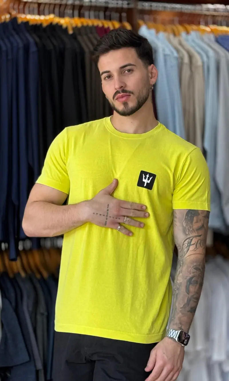 T - SHIRT STONE TRIDENTE CLASSICO - LIMA