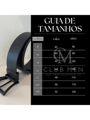CINTO LISTRAS MASC - CAQUI/PRETO/CRU - Imagem 3