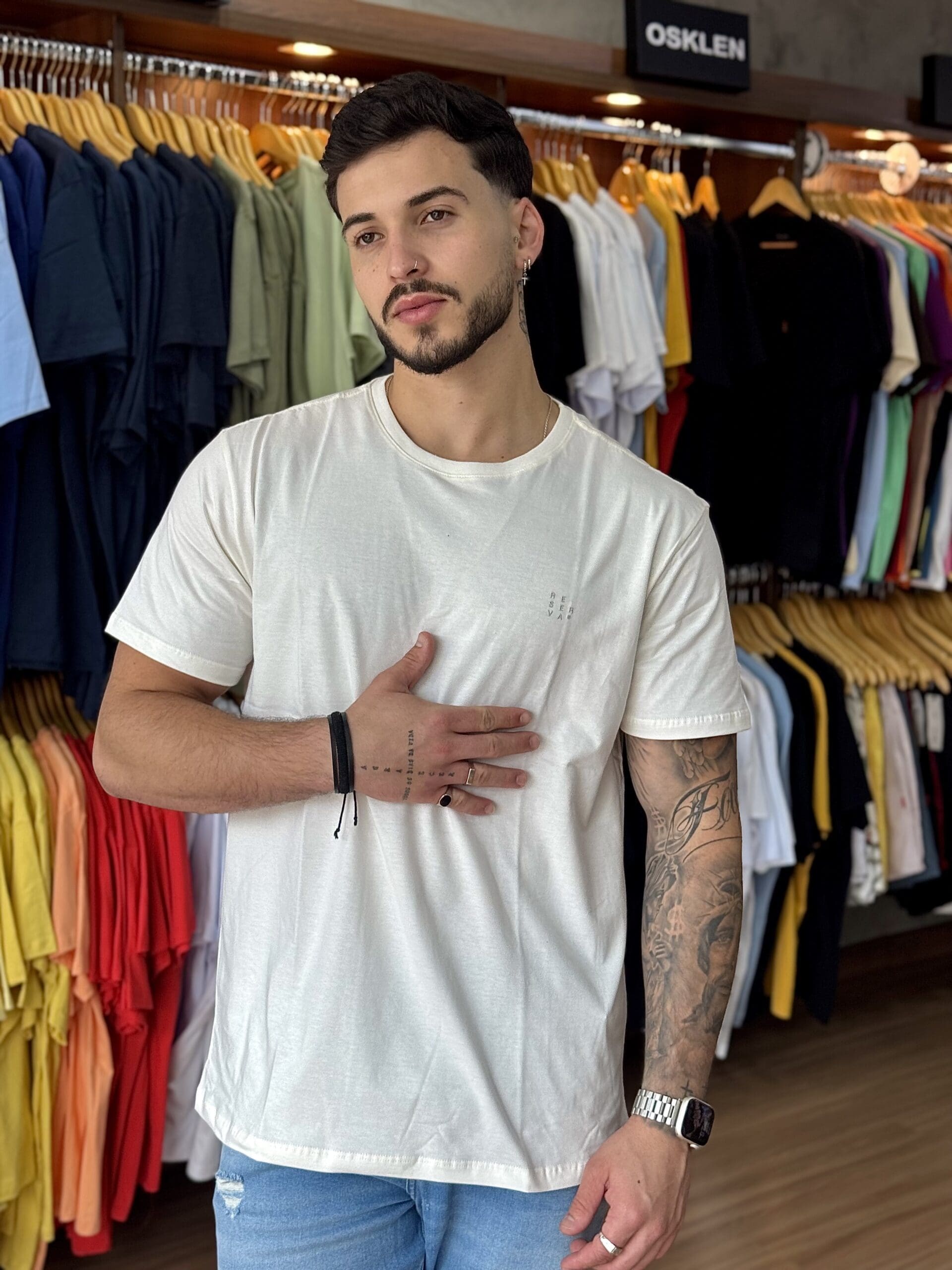 IMG_8613 CAMISETA RESERVA SIMPLES ESTAMPADA - Imagem 1